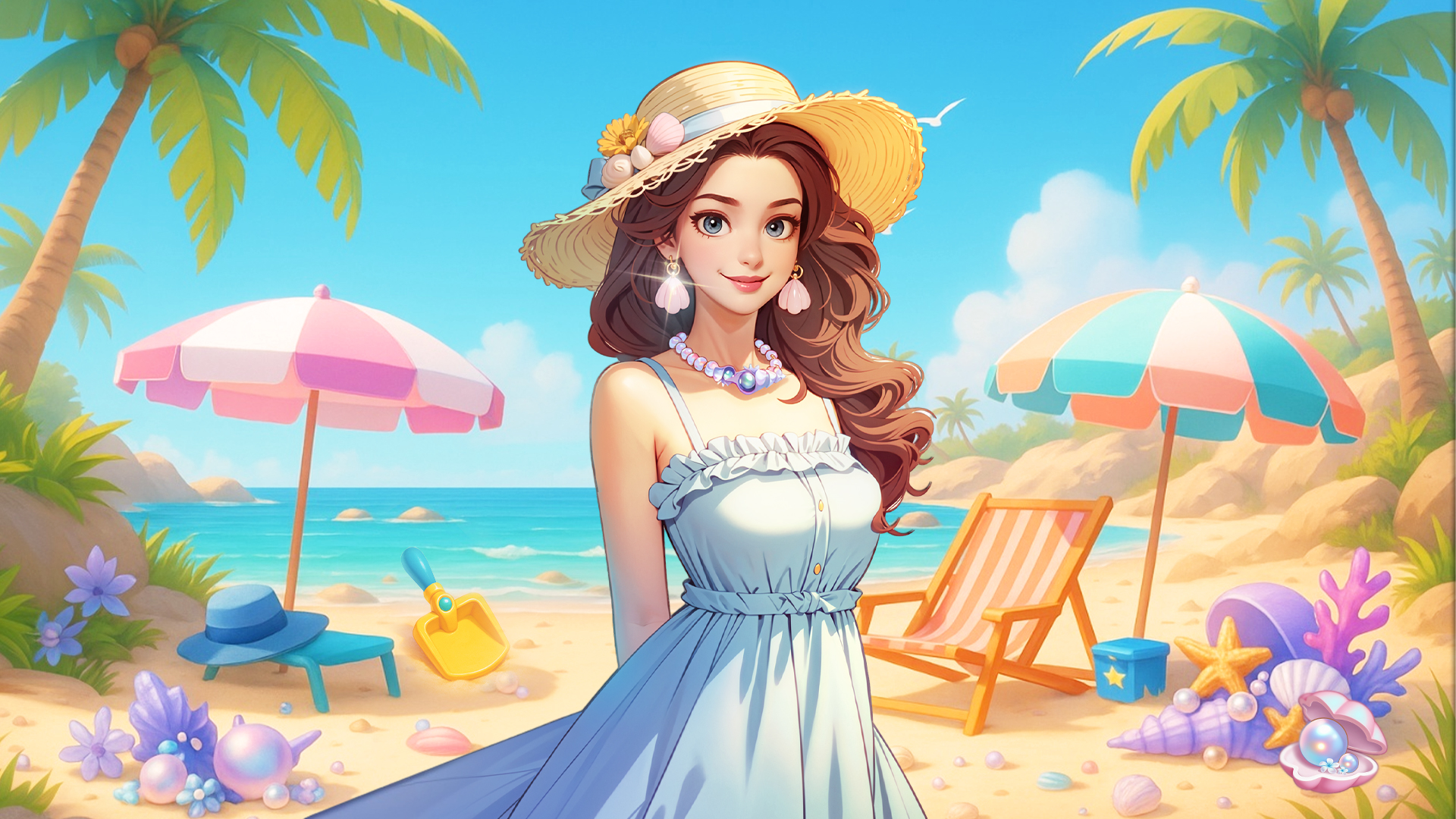 Alice's Seashell Showcase event key art