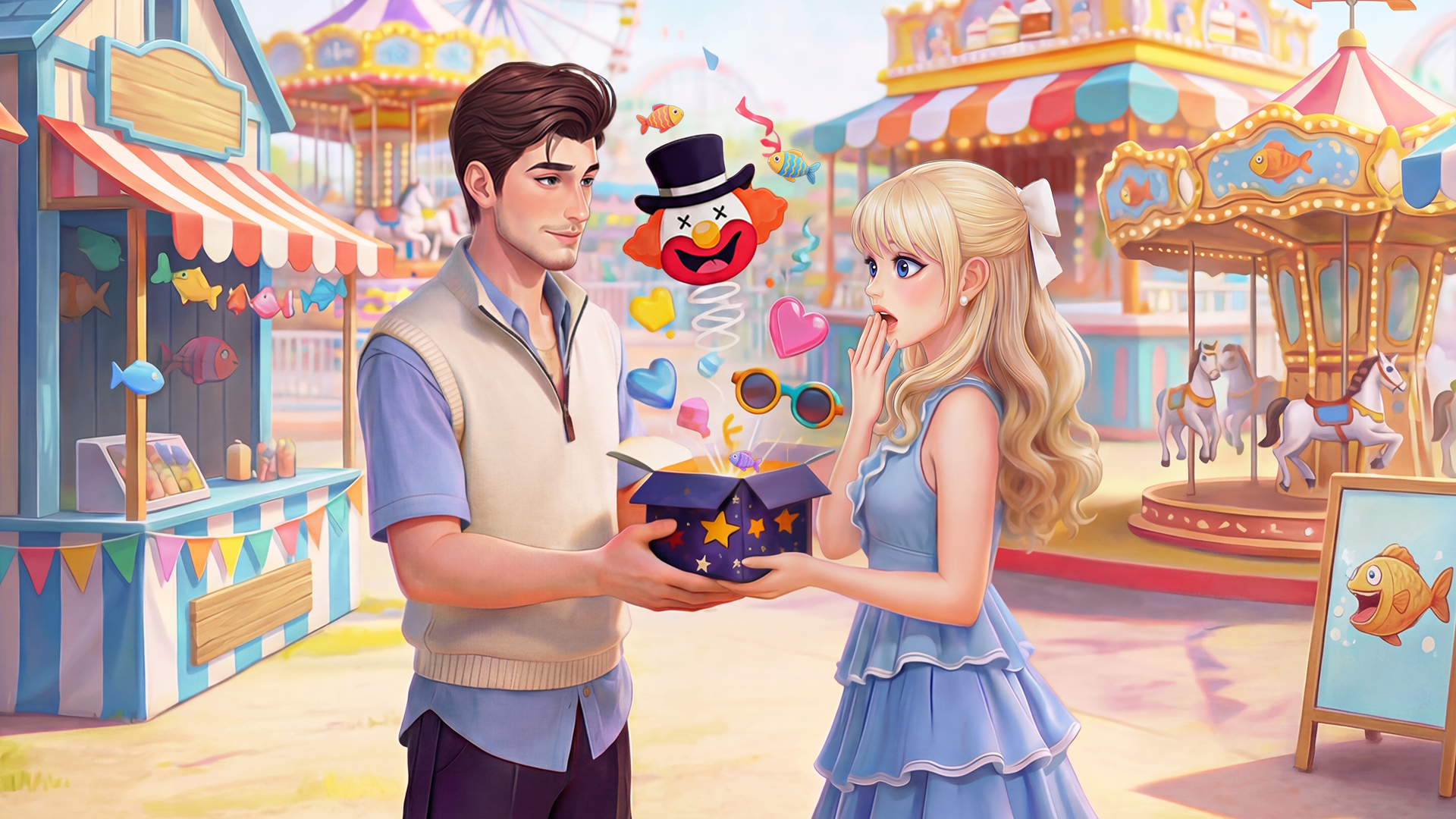 April Fools' Day event key art