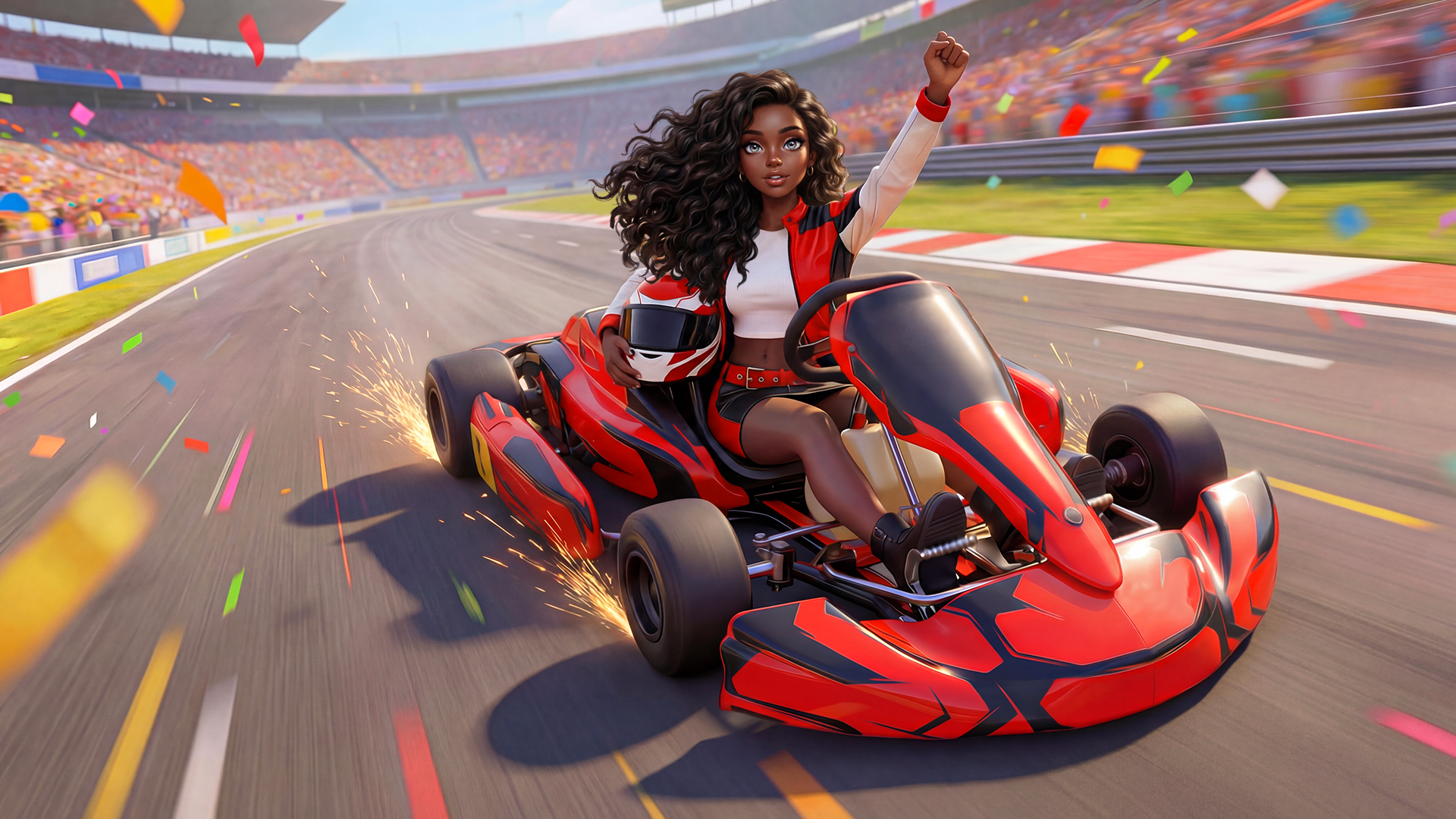 Racing Rush event key art